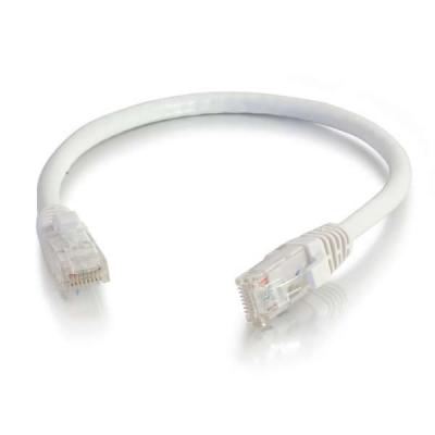 1m Cat6 Booted Unshielded (UTP) Network Patch Cable White